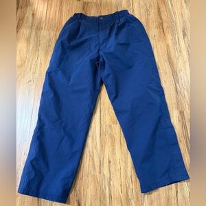 Gortex Men’s Blue Lined Rain/Golf/Outdoor Pants Size S 26x26 Gorpcore